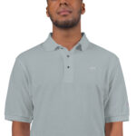 premium polo shirt cool heather zoomed in 62ee7066e7bd7