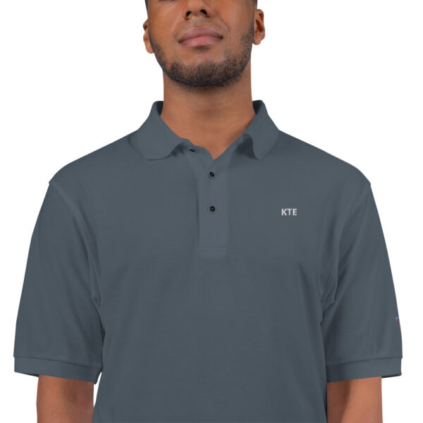 premium polo shirt steel grey zoomed in 62ee7066e75e1