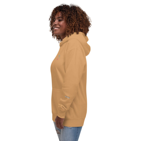 unisex premium hoodie khaki left front 62f7c515a174d