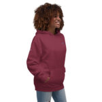 unisex premium hoodie maroon right front 62f7c51564d8e