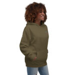 unisex premium hoodie military green right front 62f7c51593fb2