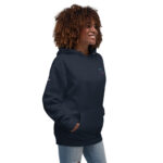 unisex premium hoodie navy blazer right front 62f7c5154ebe3