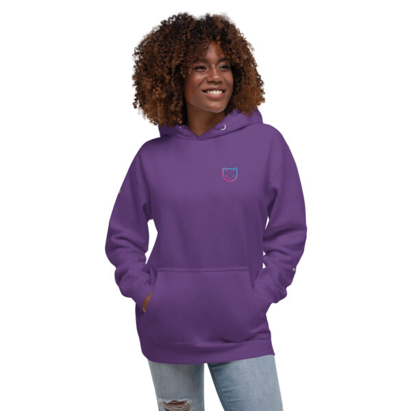 unisex premium hoodie purple front 62f7c51581021