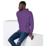 unisex premium hoodie purple left front 62f7c3185f266