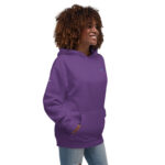 unisex premium hoodie purple right front 62f7c515848a5